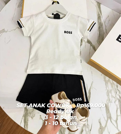 SET ANAK COWOK BOSS