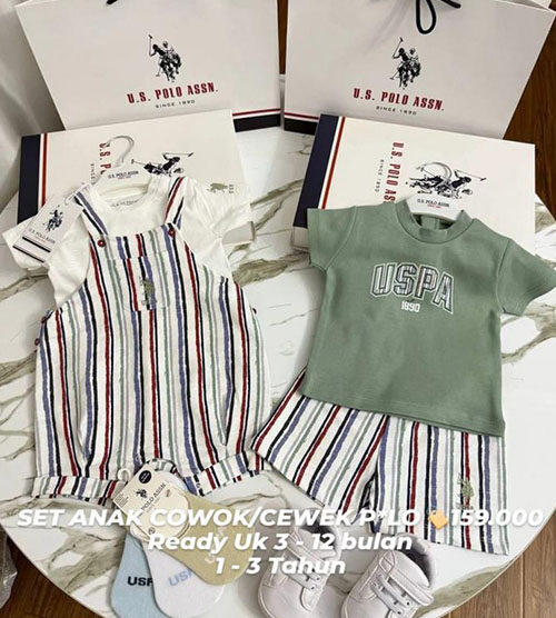 SET ANAK COWOK/CEWEK POLO