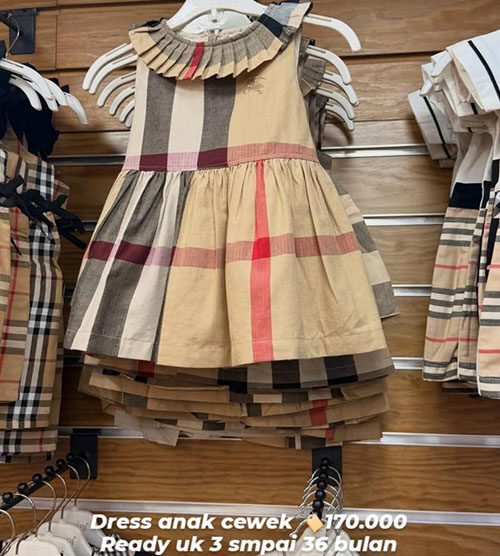 DRESS ANAK CEWEK