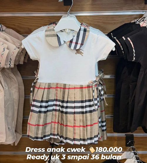 DRESS ANAK CEWEK
