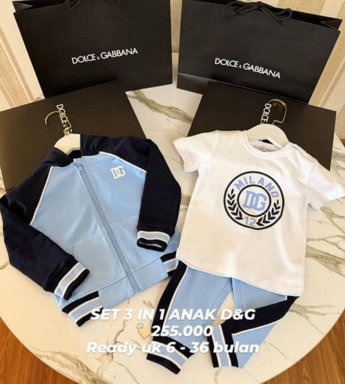 SET 3 IN 1 ANAK D&G