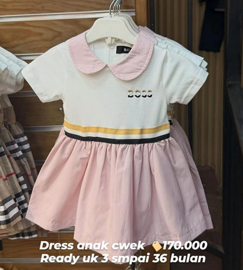 DRESS ANAK CEWEK